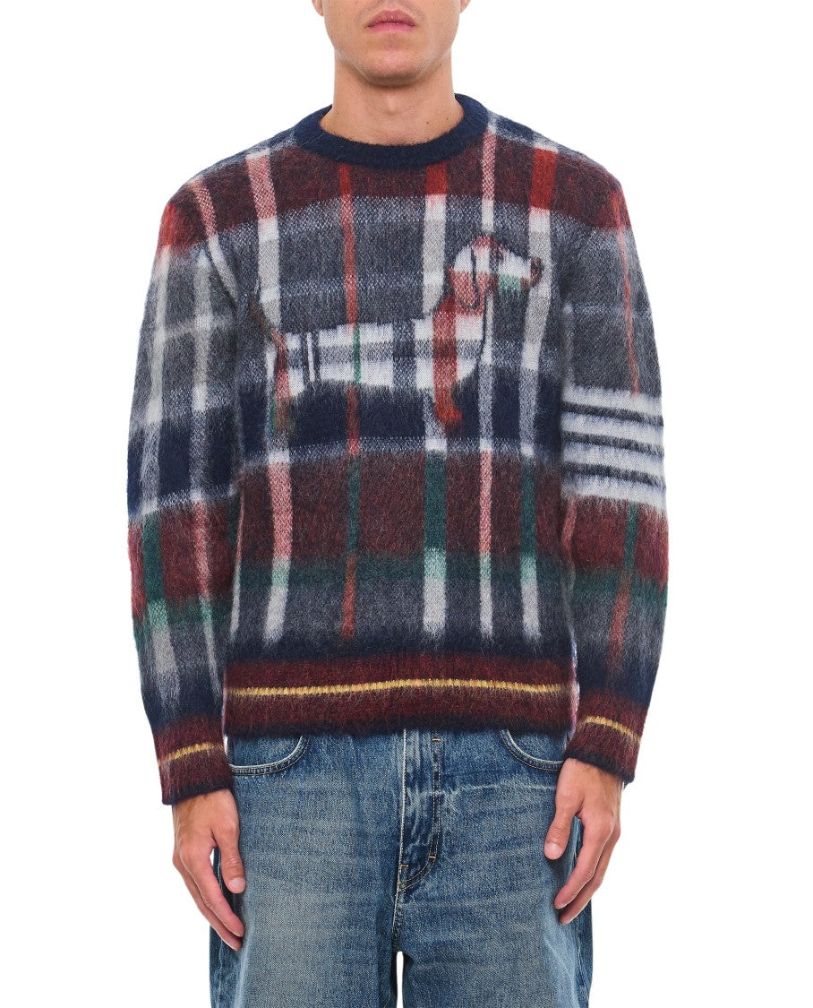 Thom Browne Hector Tartan Pullover