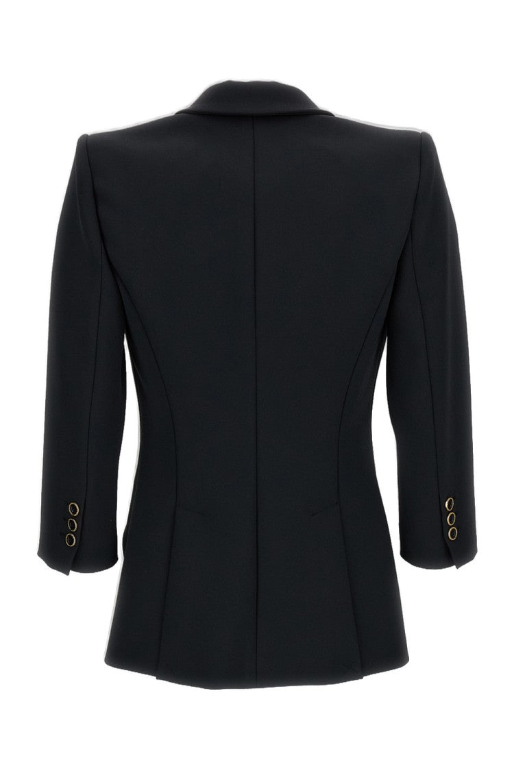 Elisabetta Franchi Structured Double Stretch Crepe Jacket