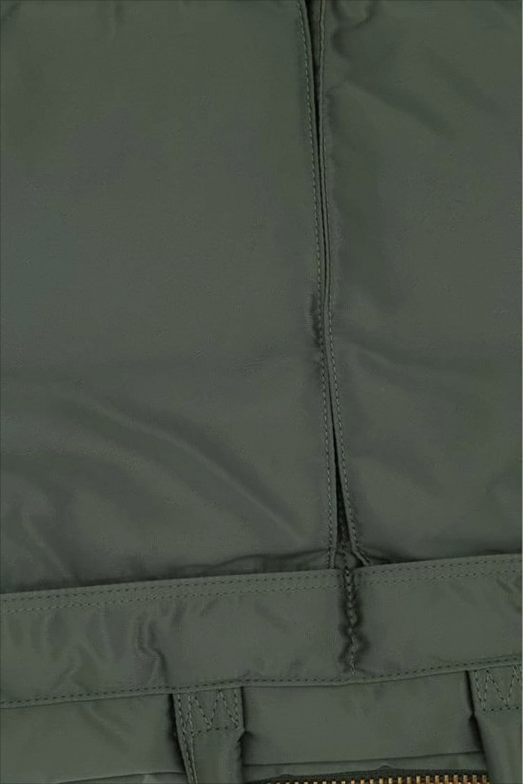 Porter Rectangular Nylon Tote Bag With Zippered Pockets