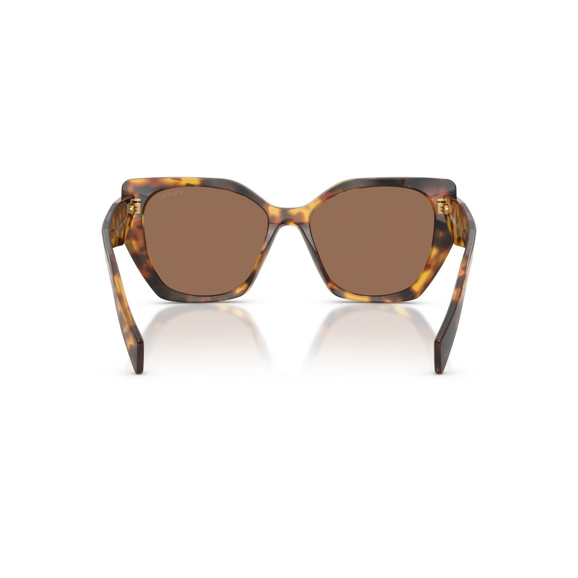Prada 0Pr 19Zs Oversized Square Tortoiseshell Sunglasses