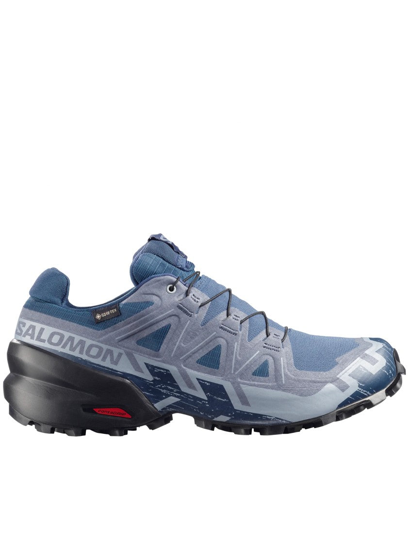 Salomon Low-Profile Trail Sneakers With Quick-Lace System