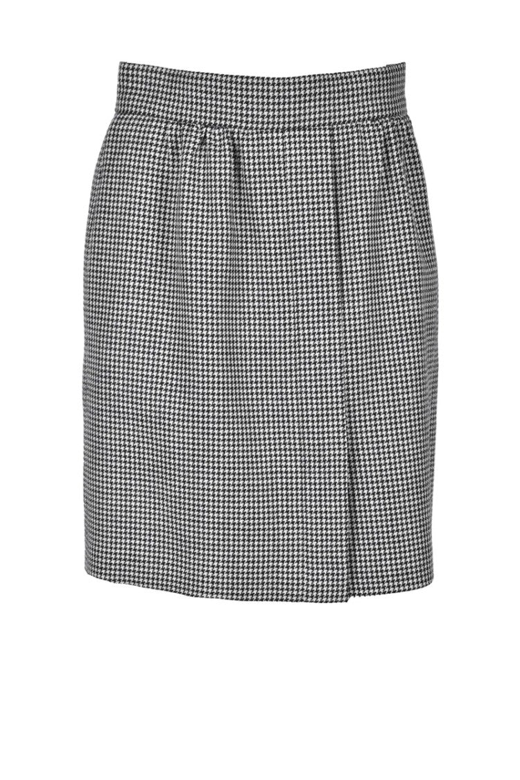 Max Mara High Waist Skirt - White/Black