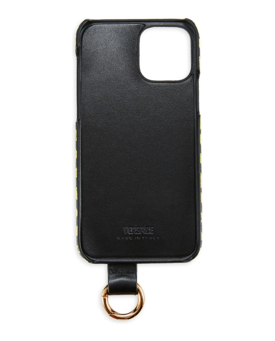 Versace Coated Canvas La Greca Iphone 12 Case