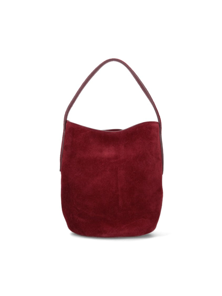 Liffner Mini "Belted Bag" Bucket Bag – Red