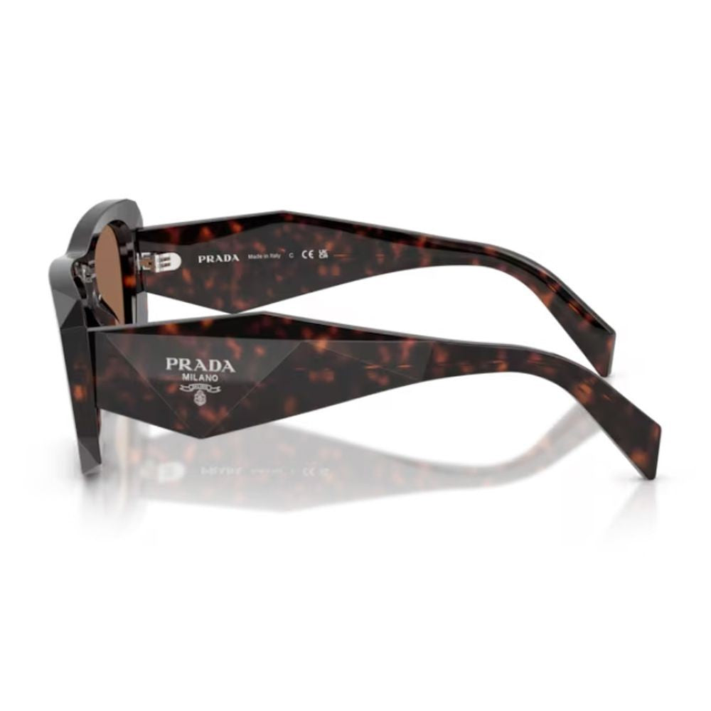 Prada Pr B18s Symbole Oversized Geometric Frame Sunglasses