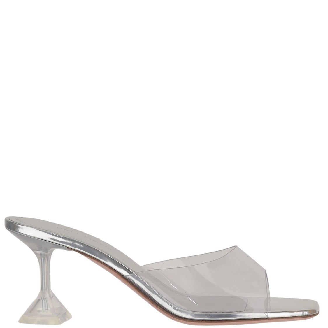 Amina Muaddi Lupita Glass Sandals