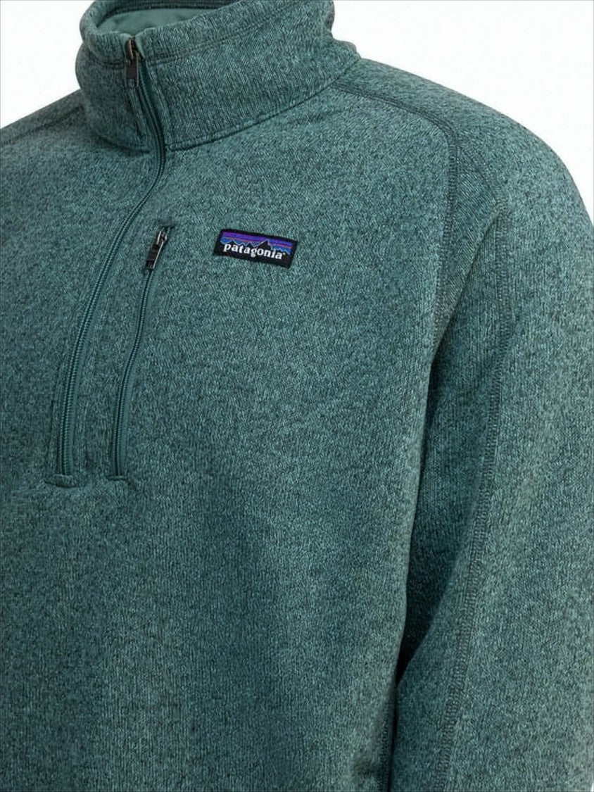 Patagonia Textured Knit Long-Sleeve Pullover With Quarter-Zip