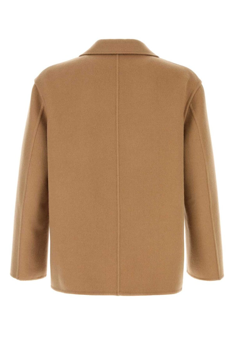 Jil Sander Camel Flannel Shirt