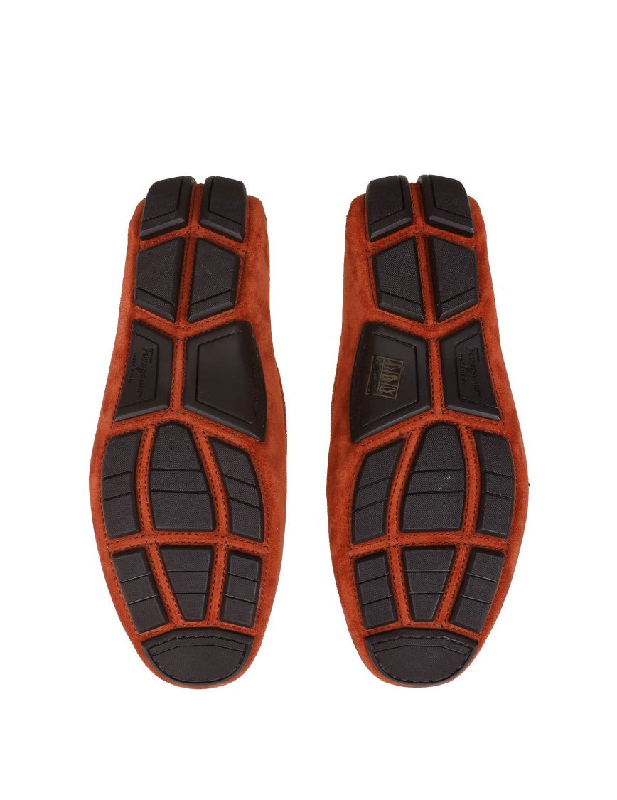 Salvatore Ferragamo Copper Paris Eco Moccasin