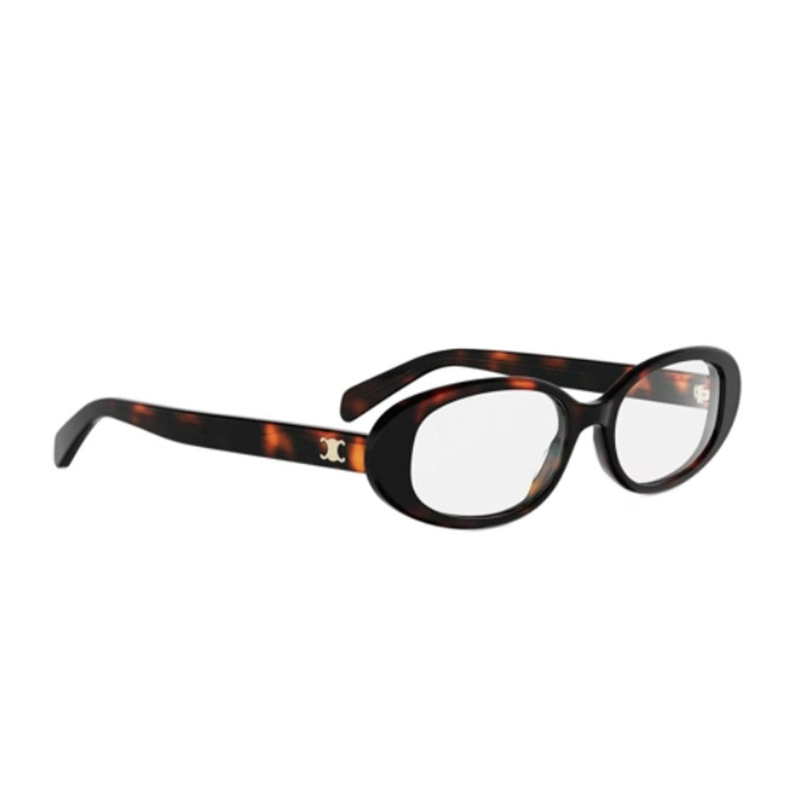Celine Havana Triomphe Mini Acetate Elongated Sunglasses