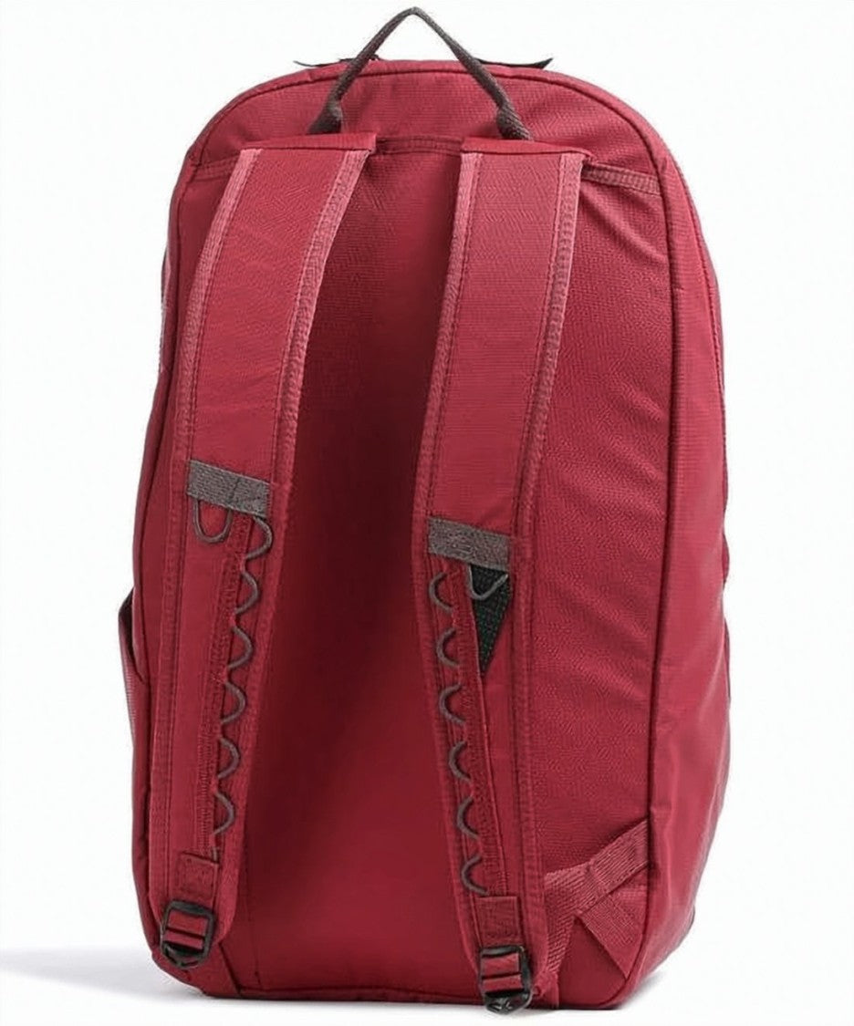 Klattermusen Deep Red Minimalist Backpack With Functional Design