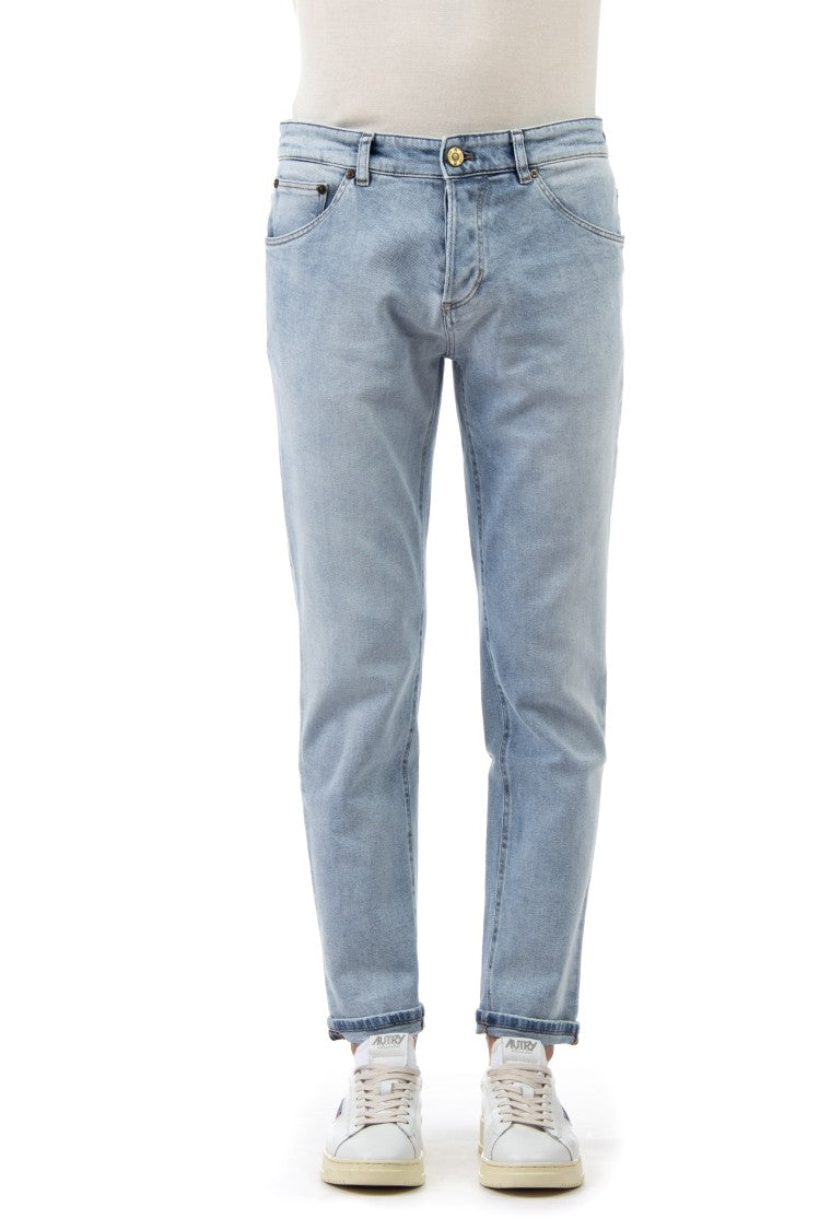 Pt Denim Light Wash Reggae Fit Jeans