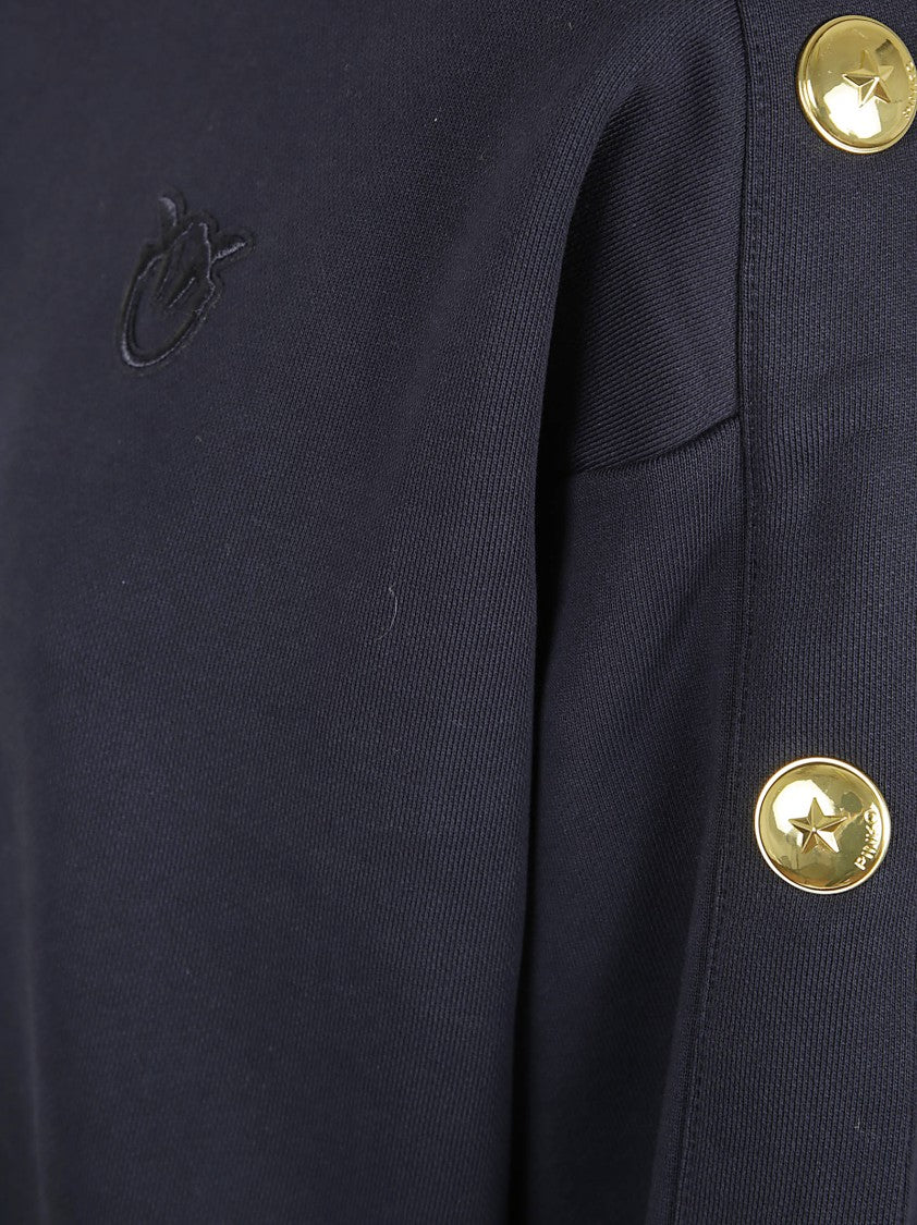 Pinko Muesli Maxi Sweatshirt With B