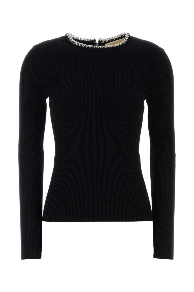 Michael Michael Kors Black Viscose Blend T-Shirt
