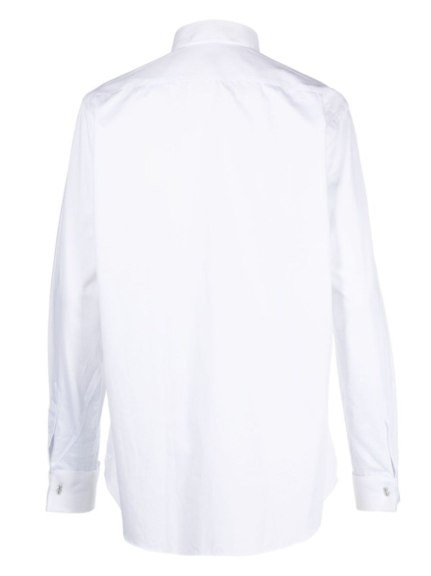 Xacus Long Sleeve White Shirt