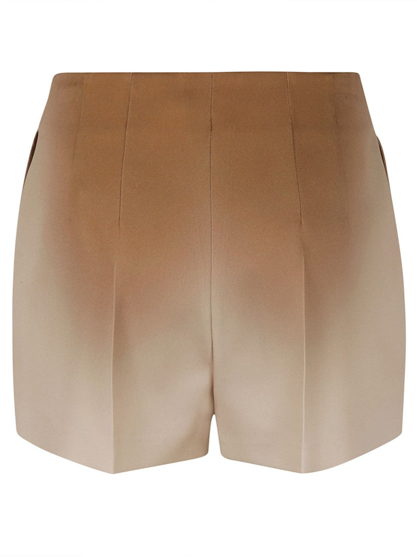 Ermanno Scervino Tailored Brown Ombre Shorts