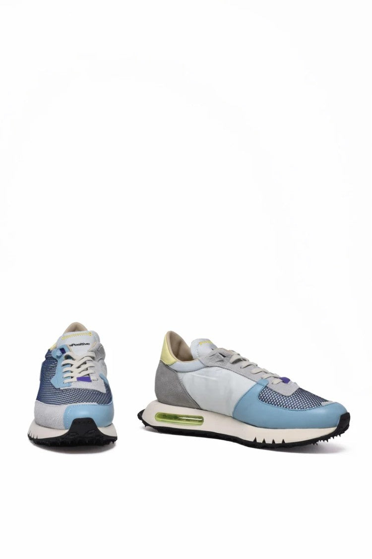 Be Positive Space Race Sneakers - Light Blue