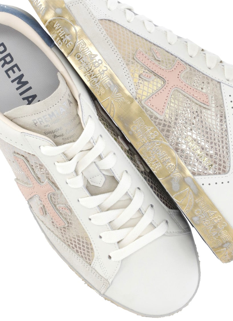Prmt White Premiata Sneakers