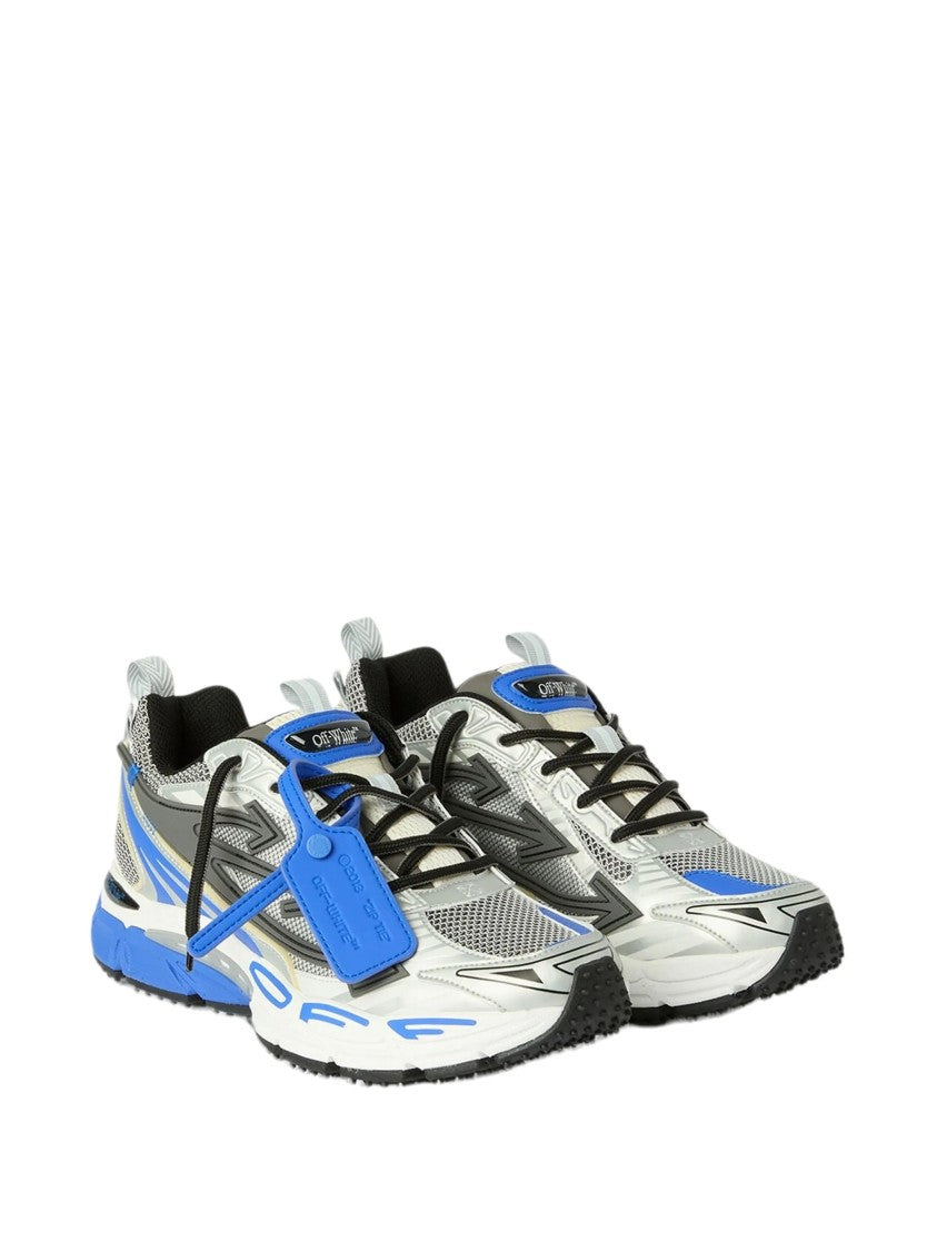 Off-White Grey Be Right Back Chunky Mesh Sneakers
