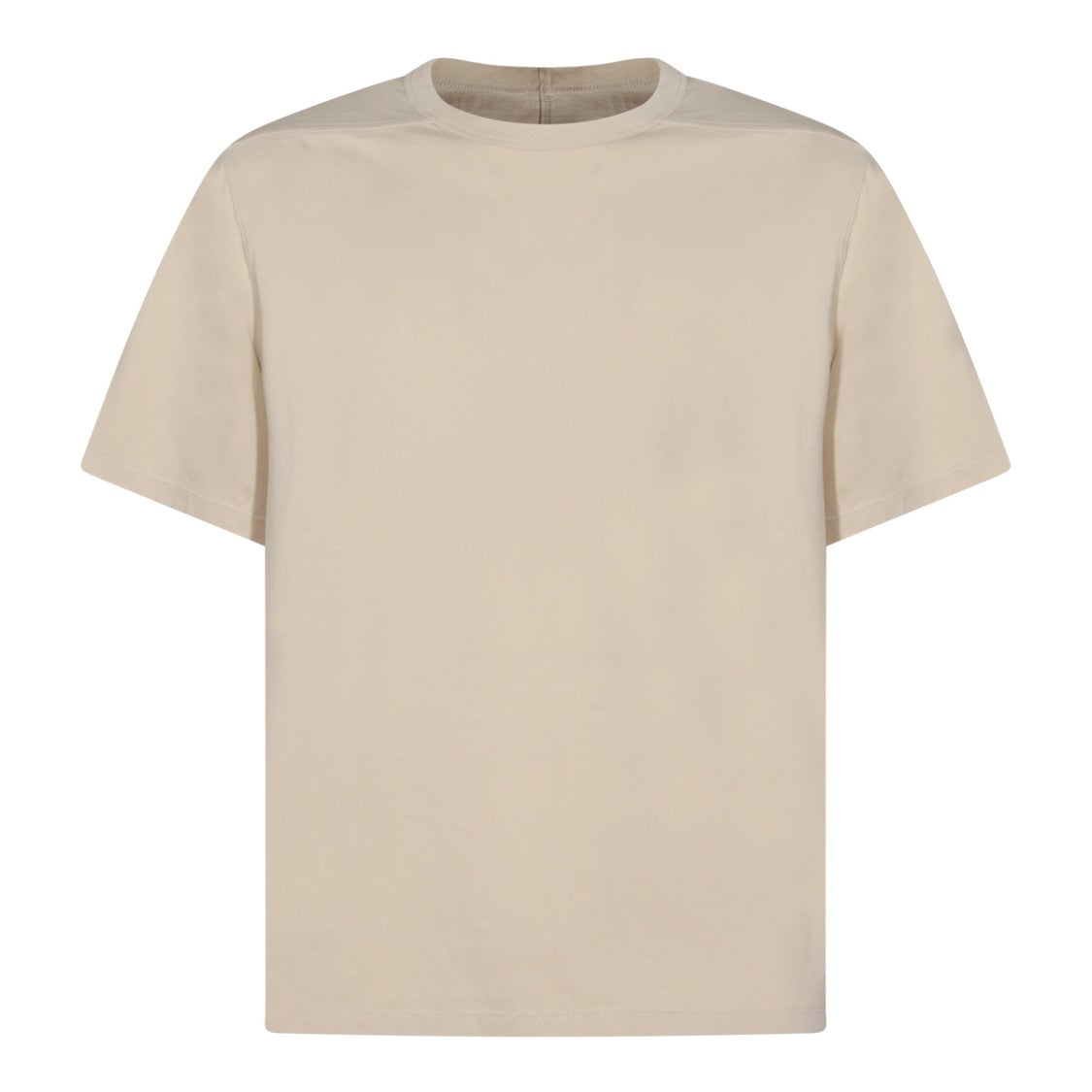 Rick Owens Sand Cotton Short-Sleeve Shirt