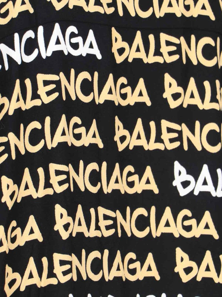 Balenciaga "Funky Font" Shirt – Black