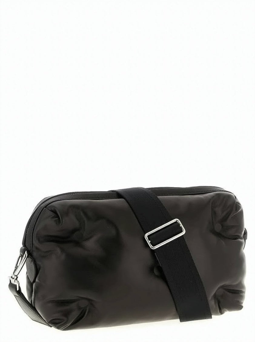 Maison Margiela Gathered Texture Lamb Leather Camera Bag