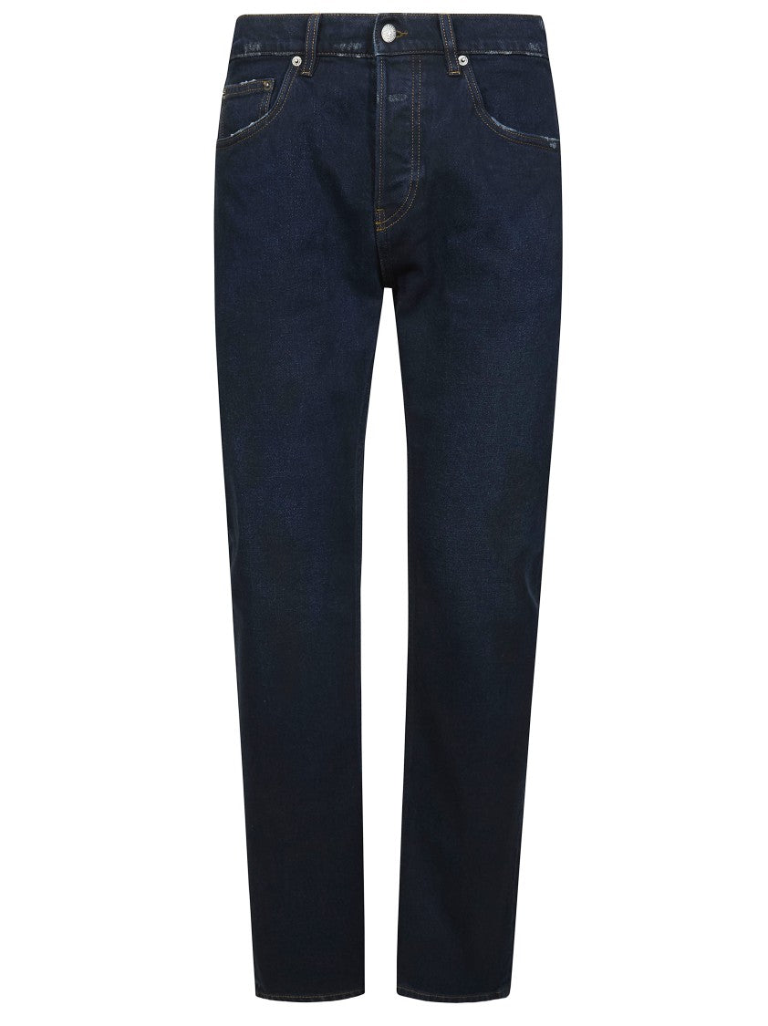 Golden Goose Blue Patrick Comfort Straight-Leg Jeans