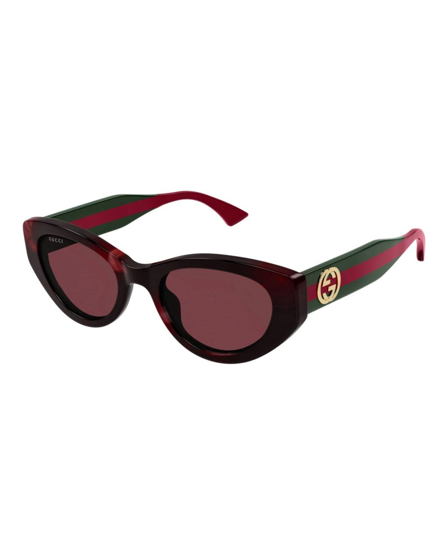 Gucci Cat Eye-Frame Recycled Acetate Sunglasses