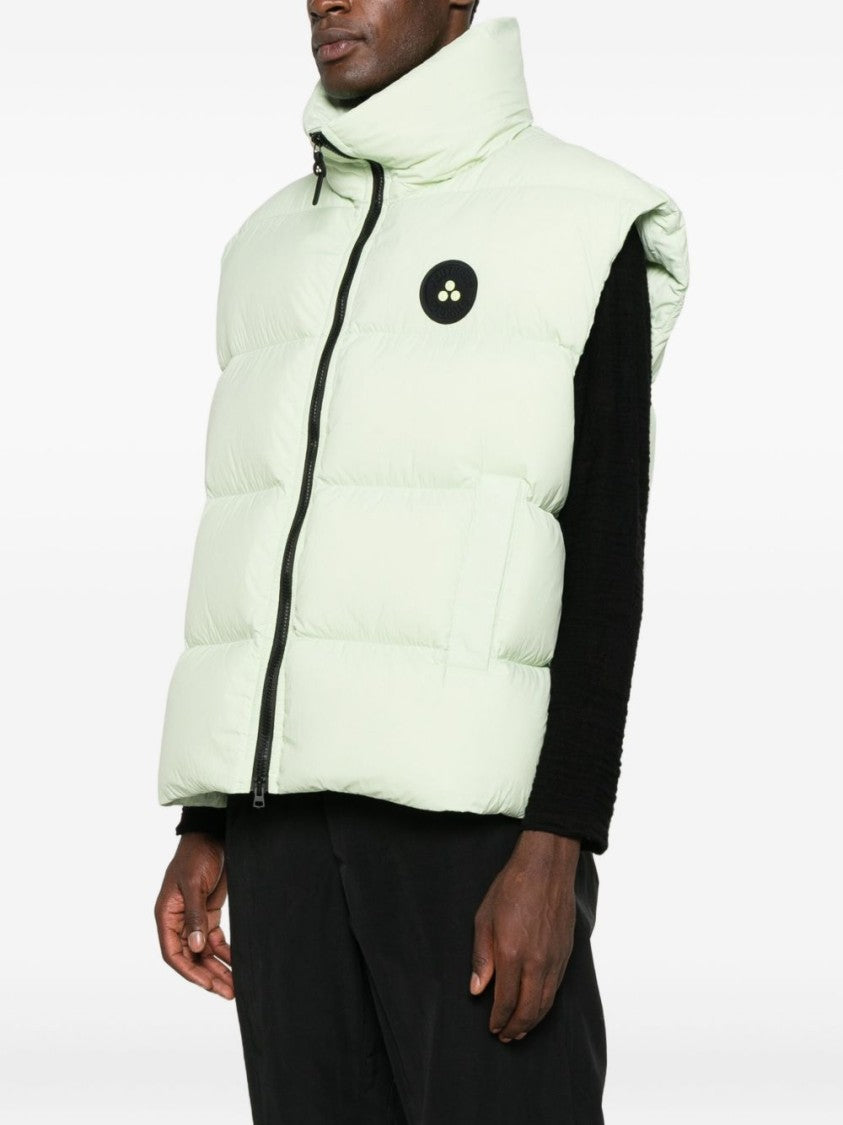 Peuterey Sleeveless Puffer Vest With High Collar