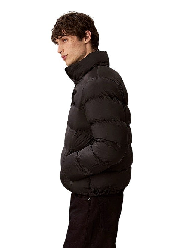 Calvin Klein Padded Waterproof Coat With Monogram Detail