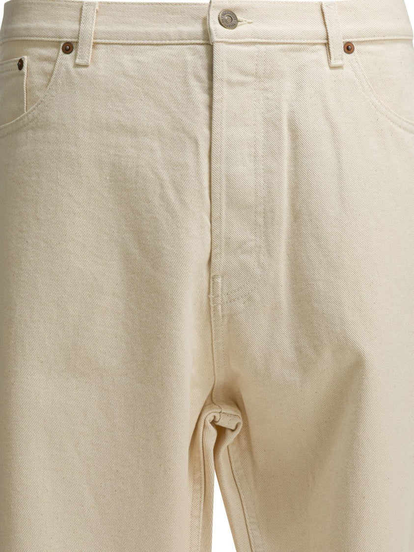 Valentino Classic Straight-Leg Jeans With High Waist And Minimalist Design