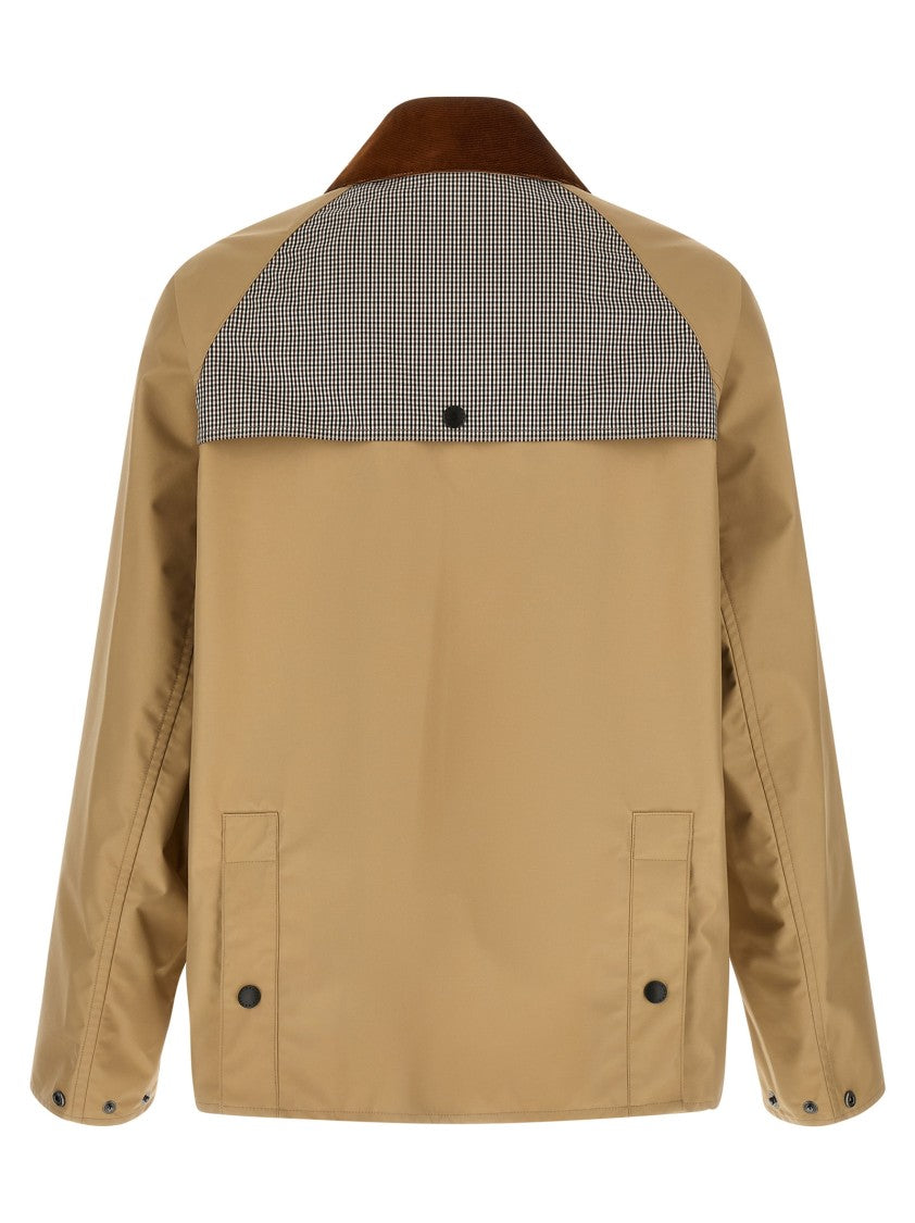 Junya Watanabe Bedale Jacket In Waterproof Fabric
