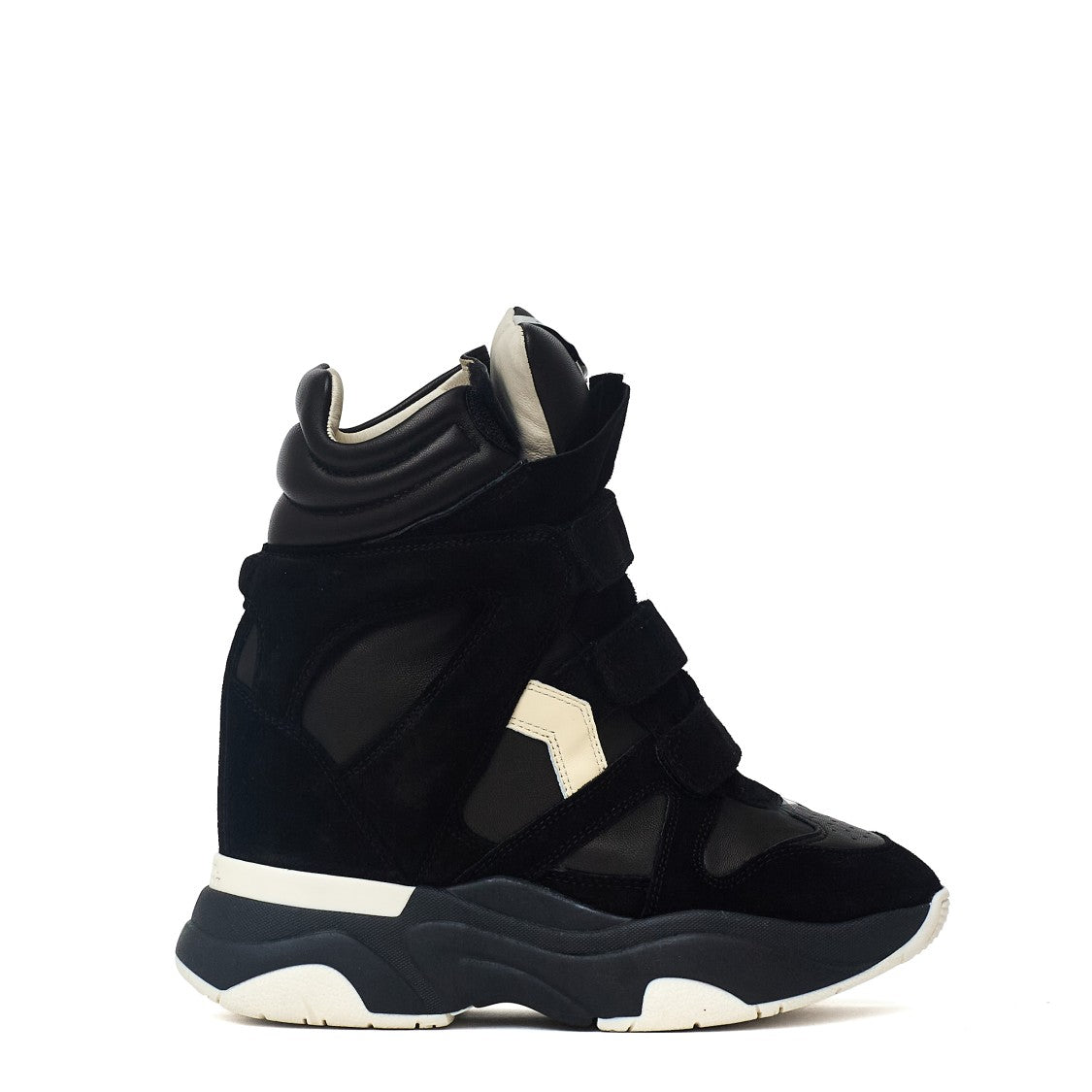 Isabel Marant Balskee Classic Multi-Material Wedge Sneakers