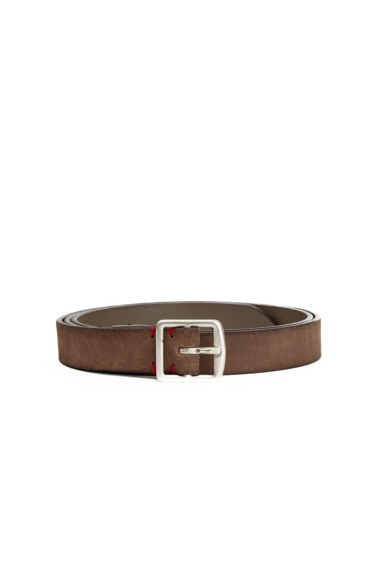 Eleventy Low Suede Belt