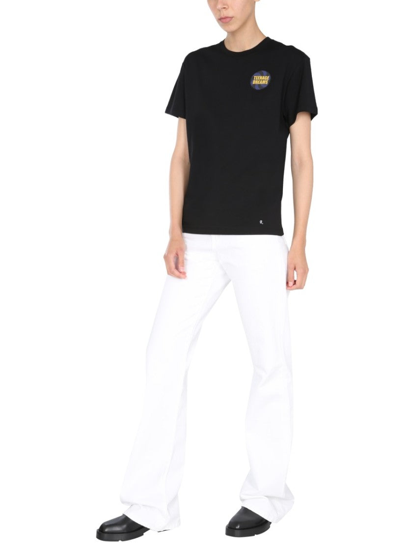 Raf Simons Short-Sleeved Crew Neck T-Shirt