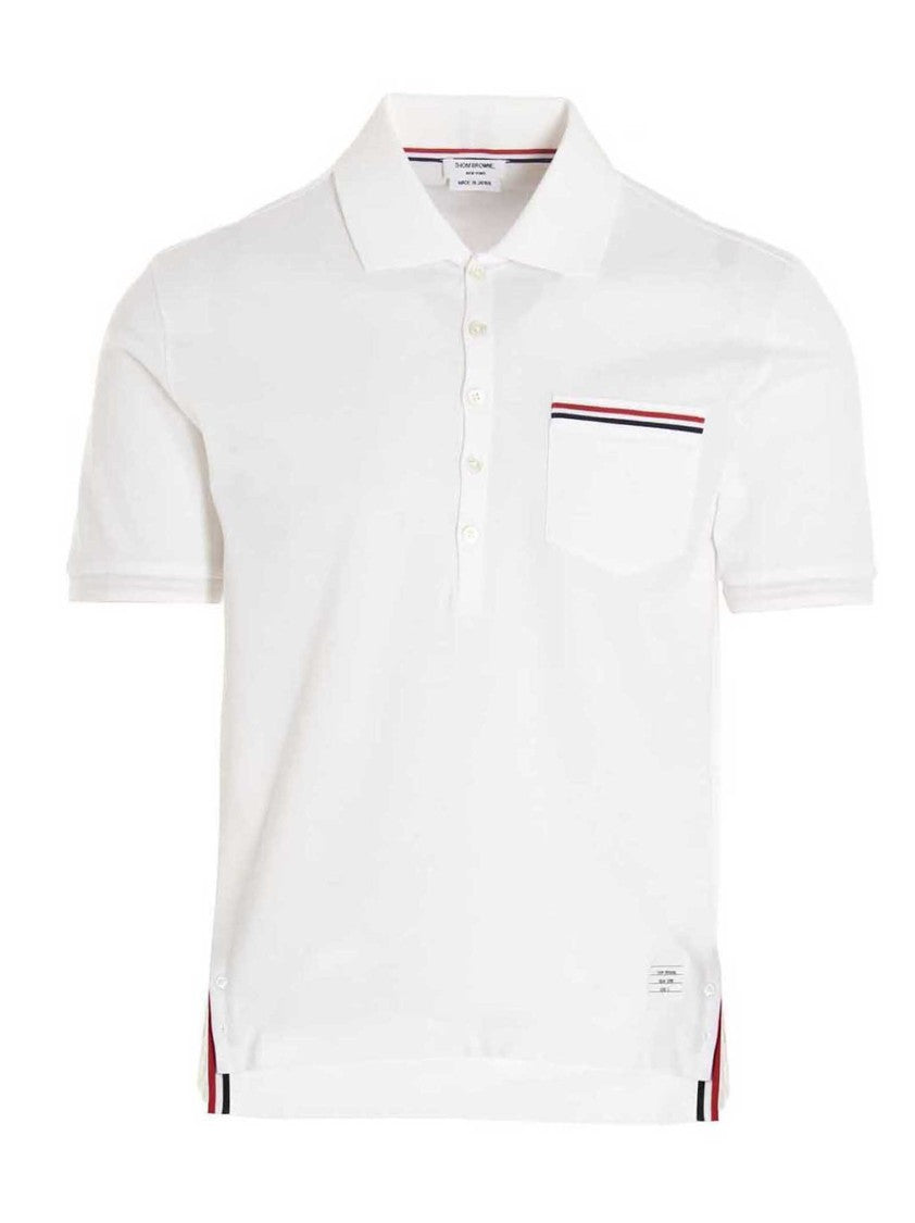 Thom Browne Rwb Polo Shirt