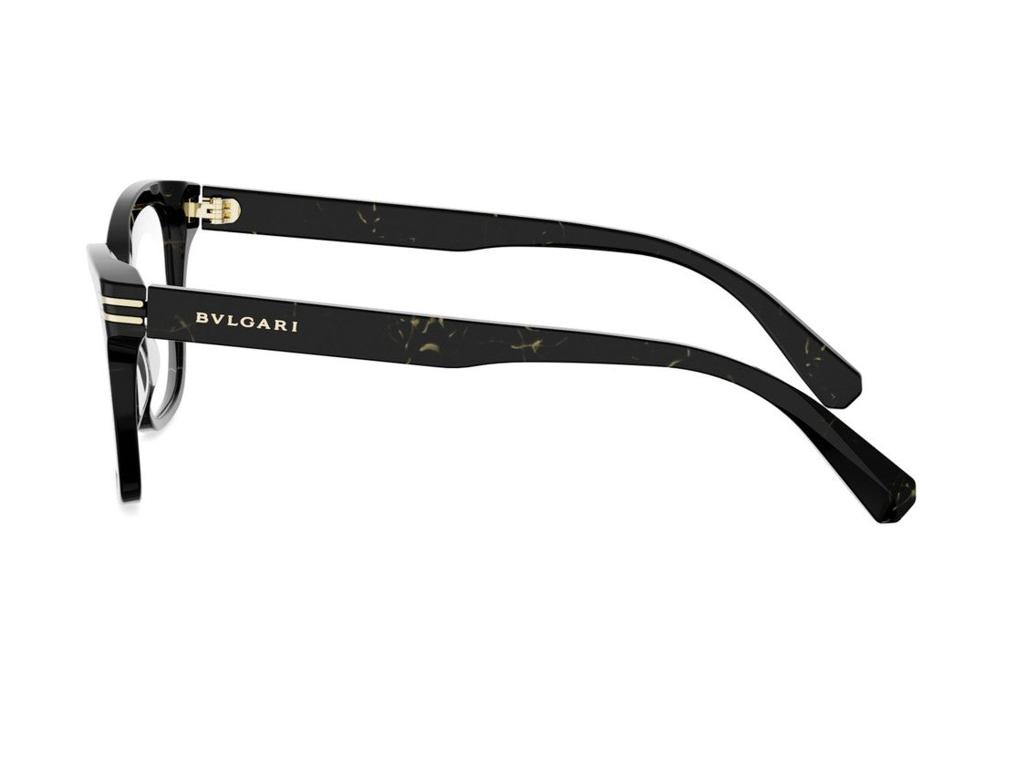 Bulgari Bv50009i Bold Gold Detail Oversized Square Sunglasses