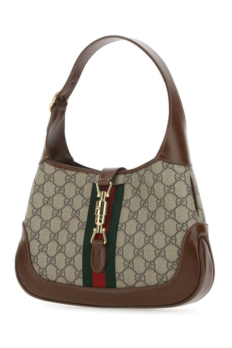 Gucci Monogram Canvas Shoulder Bag