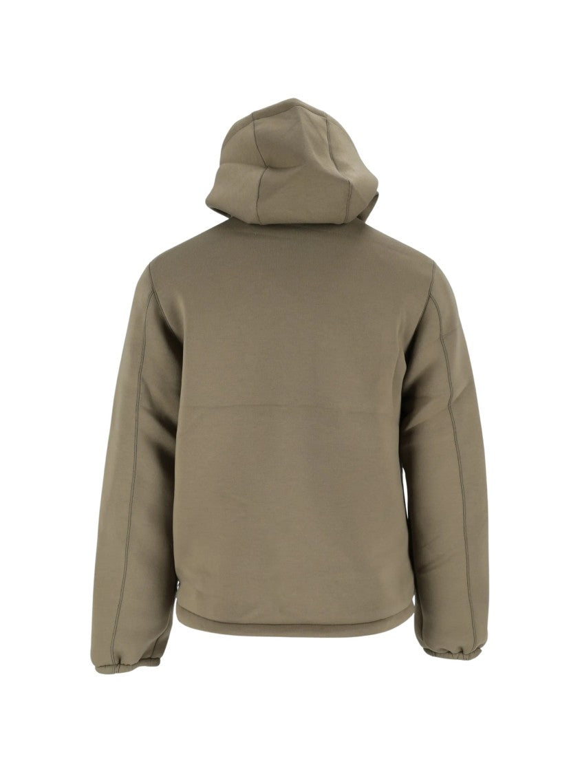 K-Way Jack Spacer Nylon Double Reversible Hooded Jacket