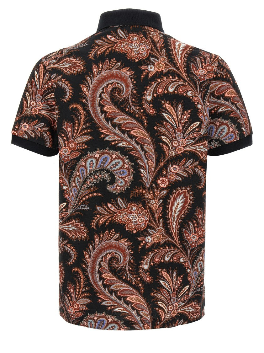 Etro Polo Paisley Flowers