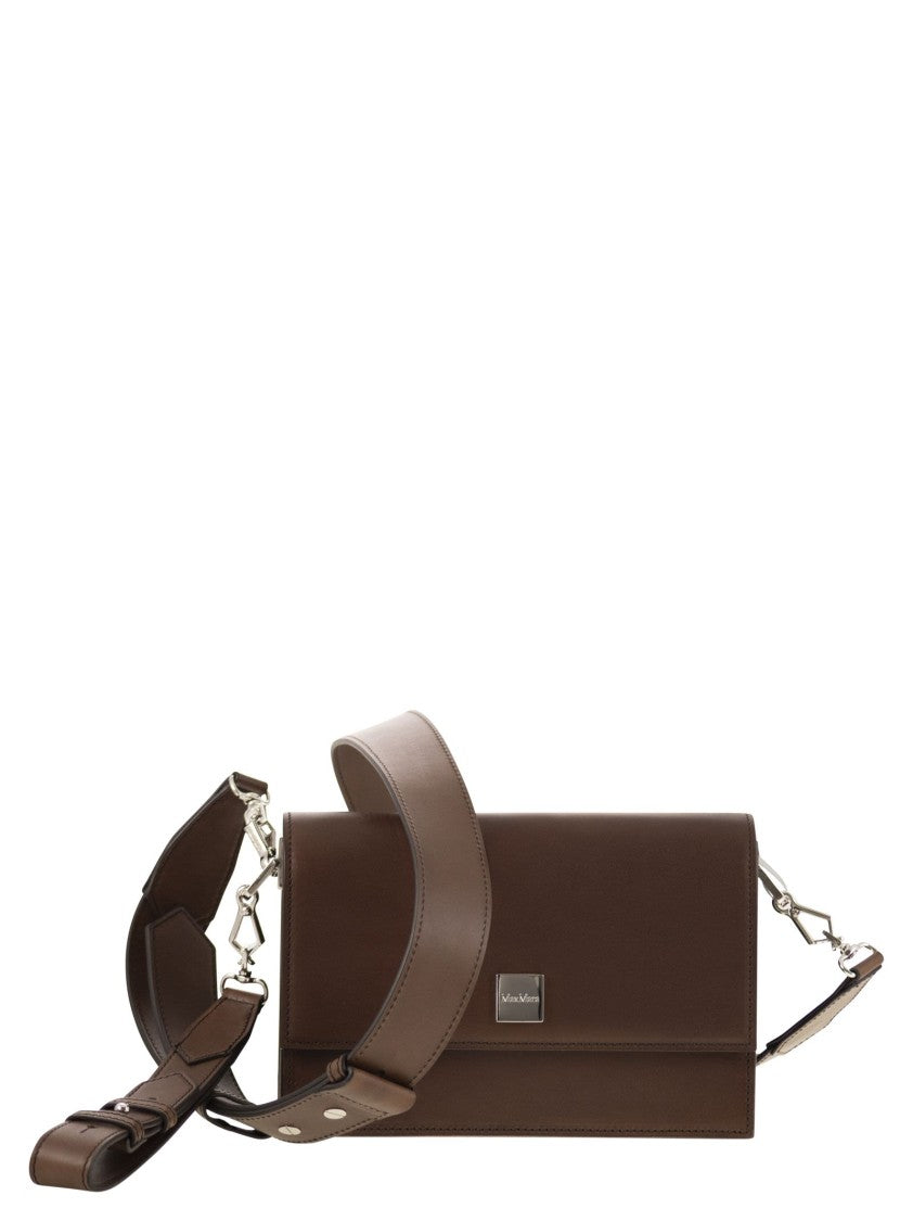 Max Mara Biancaroughs - Small Leather Crossbody Bag