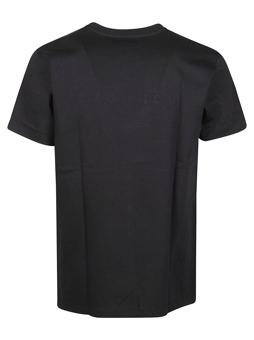 John Richmond Black Frenoir Regular Glossy Logo Cotton T-Shirt