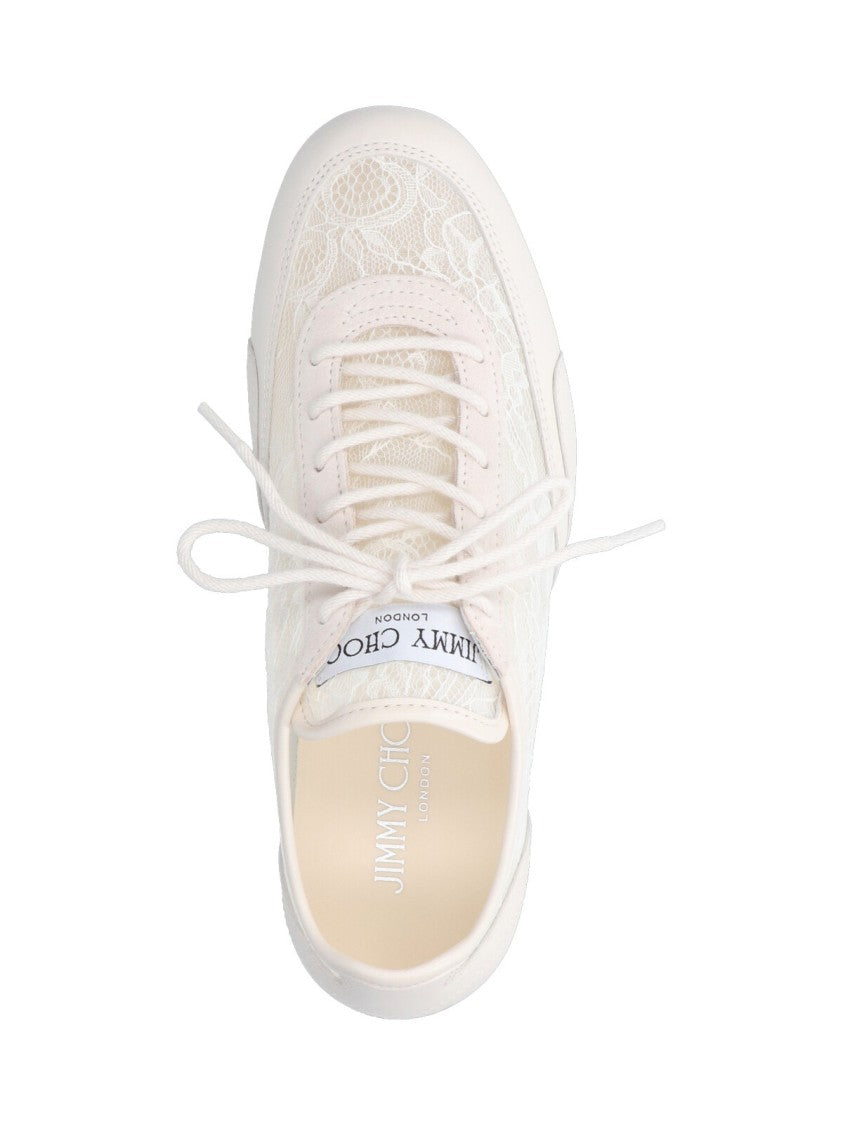 Jimmy Choo "Sunny" Sneakers – White