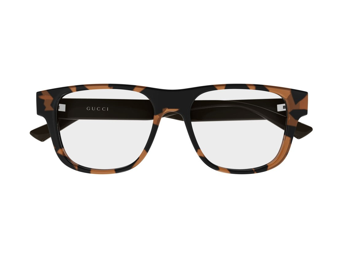 Gucci Tortoiseshell Gg2086o Square Eyeglasses