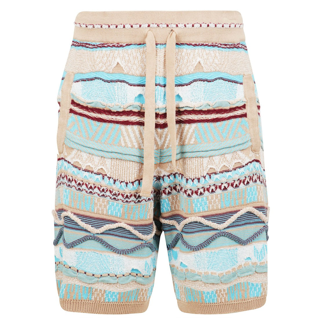 Laneus Jacquard Cotton Bermuda