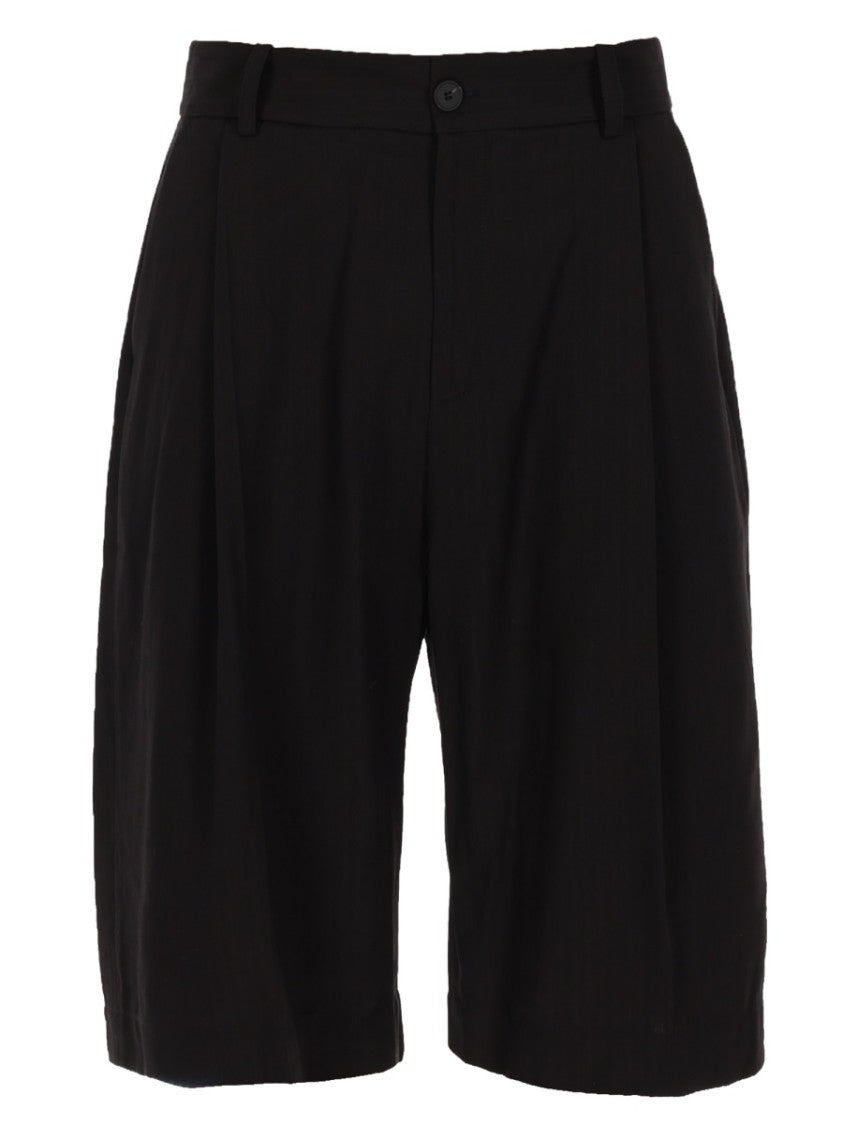 Studio Nicholson Cotton-Linen Shorts