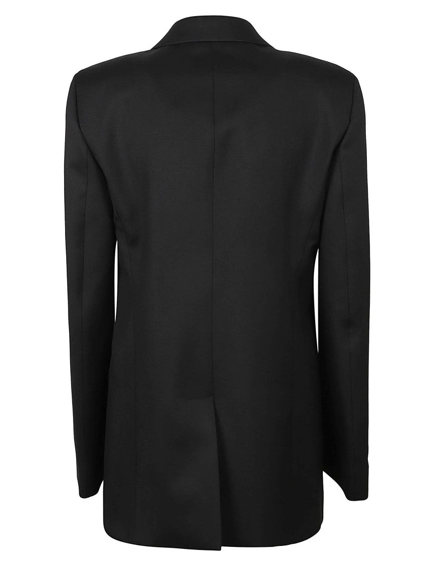 Chloé Tailored Black Blazer With Sharp Lapel
