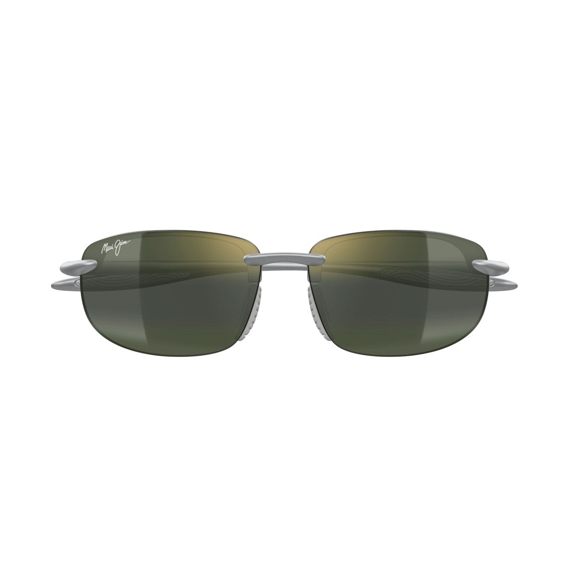 Maui Jim Hookipa Ultra Af Rimless Sunglasses With Rectangular Lenses