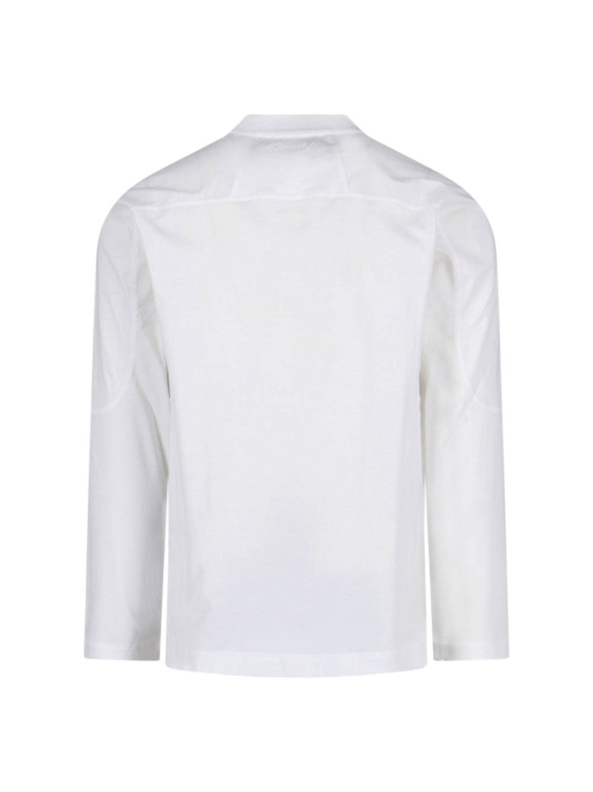 Laminar Classic Crew Neck White T-Shirt By Laminar