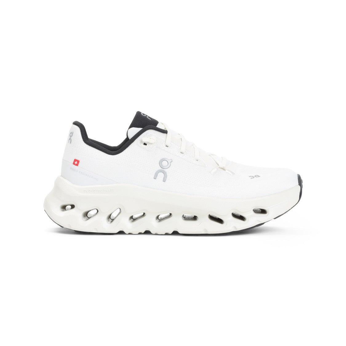 On Pearl White Textile Cloudtilt Sneakers